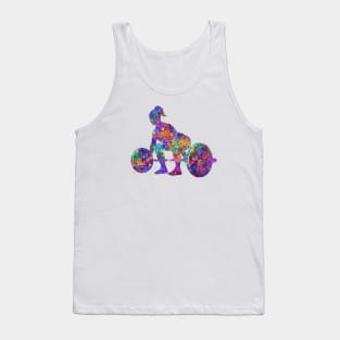 Weightlifter woman Tank Top